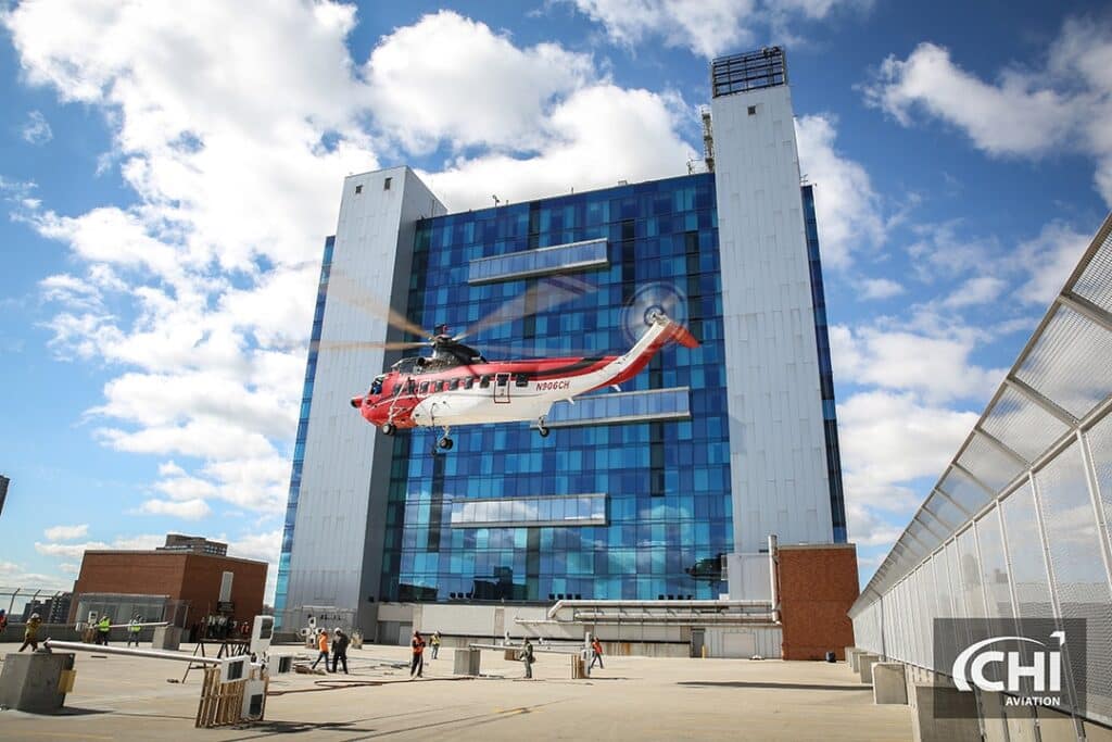 helicopter city