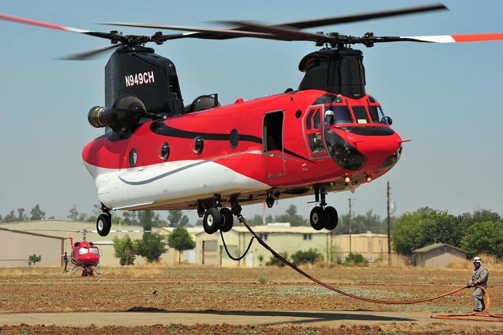 firefighting helicopter