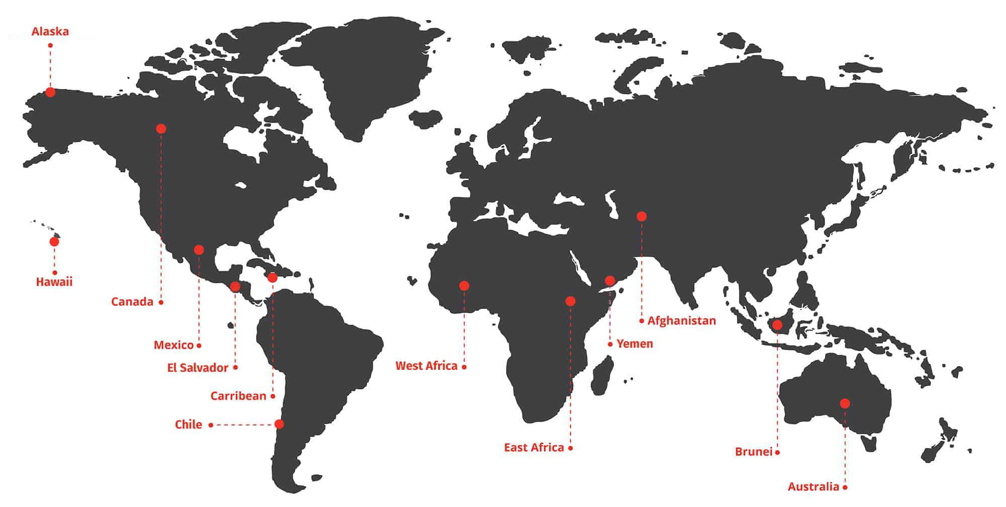 World-Wide Locations